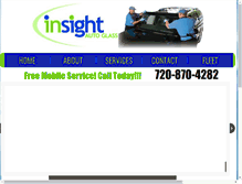 Tablet Screenshot of insightautoglass.com